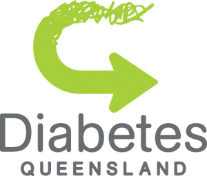 Diabetes QLD Logo Portrait CMYK